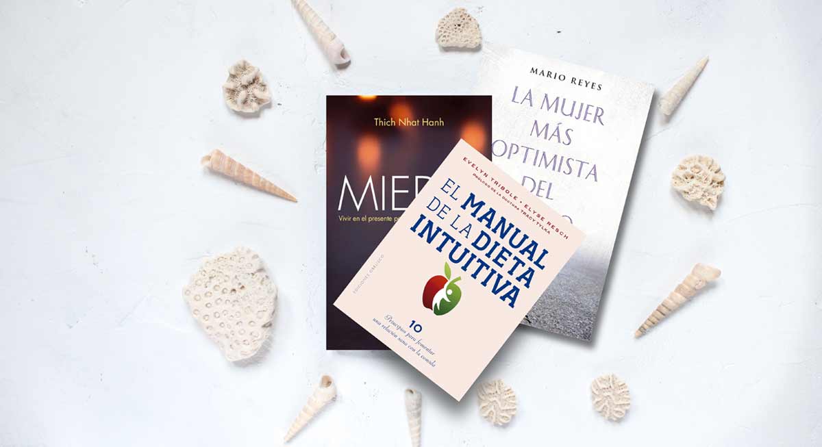 Tres libros para fortalecer tu bienestar